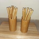 Set of 12straws with Holder